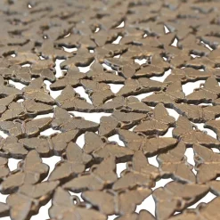 Pamono Jean Cast Butterfly Indoor or Outdoor Coffee Table in White Bronze by Fred & Juul Sale