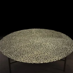 Pamono Jean Cast Butterfly Indoor or Outdoor Coffee Table in White Bronze by Fred & Juul Sale