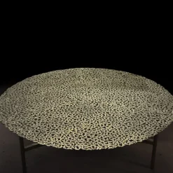 Pamono Jean Cast Butterfly Indoor or Outdoor Coffee Table in White Bronze by Fred & Juul Sale
