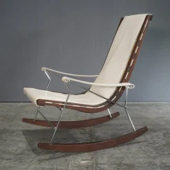 Pamono J.J. Rocking Chair attributed to Antonio Citterio for B&b Italia, 2010s