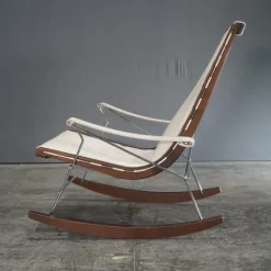 Pamono J.J. Rocking Chair attributed to Antonio Citterio for B&b Italia, 2010s