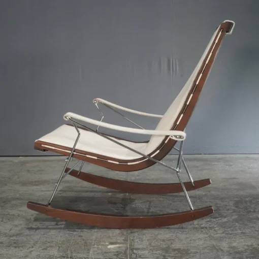 Pamono J.J. Rocking Chair attributed to Antonio Citterio for B&b Italia, 2010s