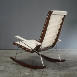 Pamono J.J. Rocking Chair attributed to Antonio Citterio for B&b Italia, 2010s