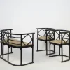 Pamono Josef Hoffmann Bat Sofa and Chairs by Josef Hoffmann for Jacob & Josef Kohn, 1905, Set of 3 Best