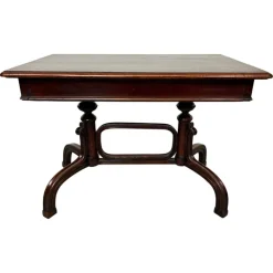 Pamono Jugendstil Bentwood Writing Table attributed to Thonet, 1890s Hot