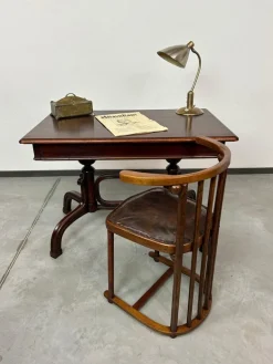 Pamono Jugendstil Bentwood Writing Table attributed to Thonet, 1890s Hot