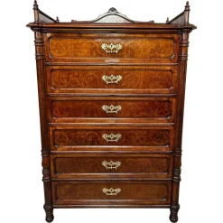 Pamono Jugendstil Chest of Drawers by Jacob & Josef Kohn, 1890s Sale