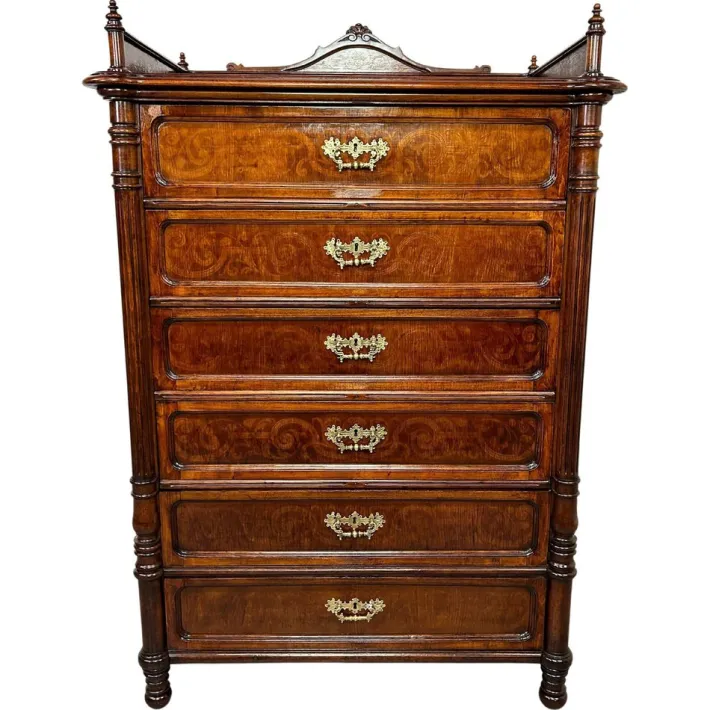 Pamono Jugendstil Chest of Drawers by Jacob & Josef Kohn, 1890s Sale