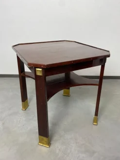 Pamono Jugendstil Coffee Table attributed to Adolf Loos for f.o.schmidt, 1890s Clearance