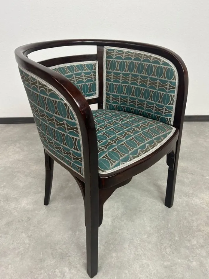 Pamono Jugendstil Office Chair attributed to Otto Wagner for J&J Kohn, 1890s Sale