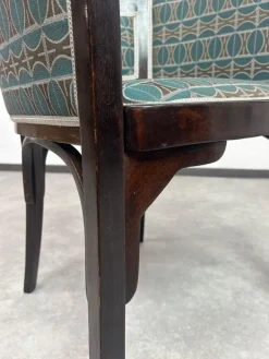 Pamono Jugendstil Office Chair attributed to Otto Wagner for J&J Kohn, 1890s Sale