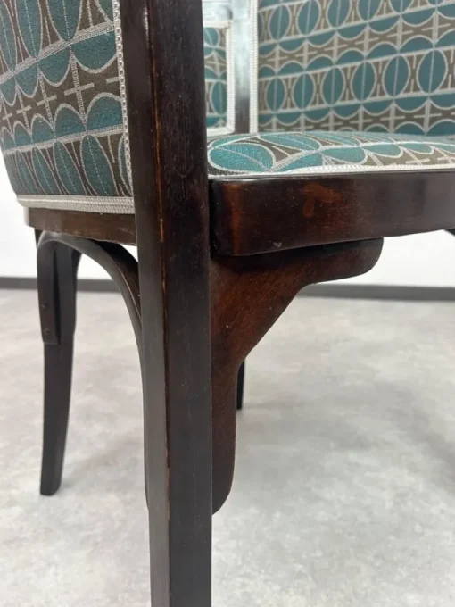 Pamono Jugendstil Office Chair attributed to Otto Wagner for J&J Kohn, 1890s Sale