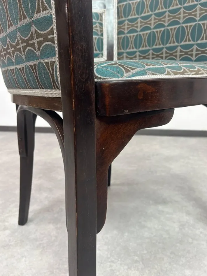 Pamono Jugendstil Office Chair attributed to Otto Wagner for J&J Kohn, 1890s Sale