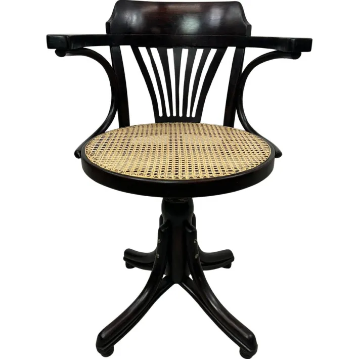 Pamono Jugendstil Swivel Desk Chair from Thonet, 1930s Sale