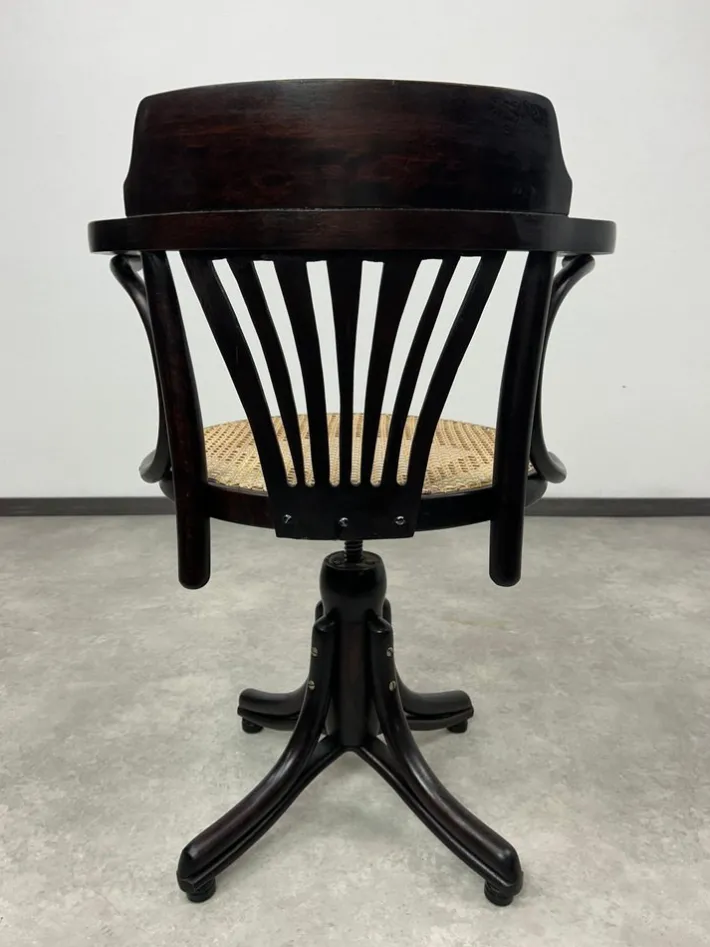 Pamono Jugendstil Swivel Desk Chair from Thonet, 1930s Sale