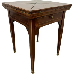 Pamono Jugenstil Card Table, 1890s Online