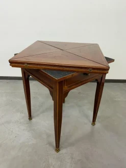 Pamono Jugenstil Card Table, 1890s Online