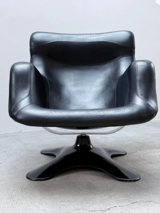 Pamono Karuselli Swivel Chair by Yrjö Kukkapuro for Haimi, Finland, 1960s Outlet