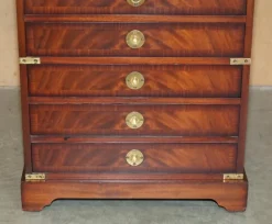 Pamono Kennedy Military Campaign Hardwood Bookcase from Harrods Best