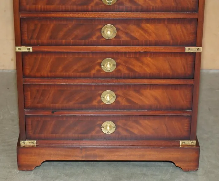 Pamono Kennedy Military Campaign Hardwood Bookcase from Harrods Best