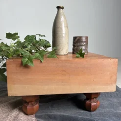 Pamono Keyaki Wooden Shogi Game Board, Japan, 1920s Hot