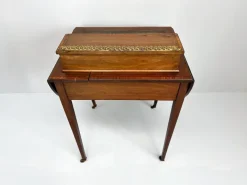 Pamono Kidney-Shaped Mahogany Desk, 19th Century Hot