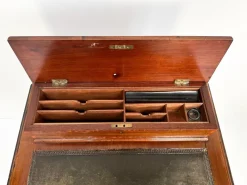Pamono Kidney-Shaped Mahogany Desk, 19th Century Hot
