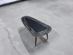 Pamono Kidney-Shaped Mosaic Table, 1950s