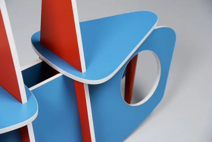 Pamono Kids Rocker and Chairs Set, Italy, 1960s Hot