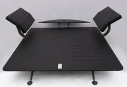 Pamono King Size Brass and Steel Adia Double Bed by Paolo Piva, 1980s New