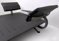 Pamono King Size Brass and Steel Adia Double Bed by Paolo Piva, 1980s New