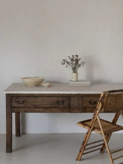 Pamono Kitchen Counter with Stone Top