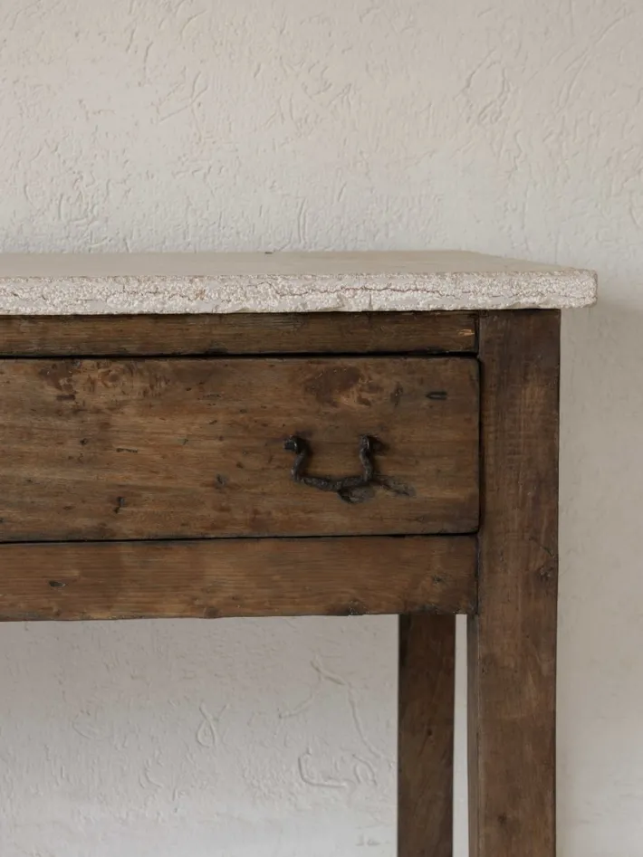 Pamono Kitchen Counter with Stone Top
