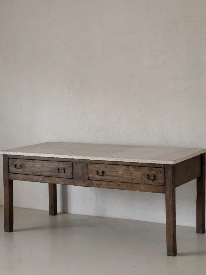 Pamono Kitchen Counter with Stone Top