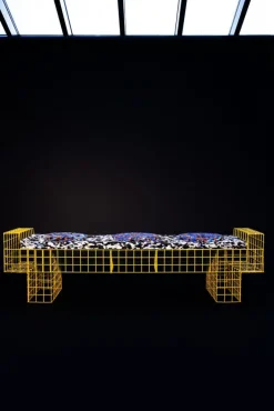 Pamono Krid Bench by Clemence Seilles for Stromboli Design Best