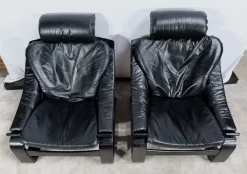 Pamono Kroken Lounge Set by Ake Fribyter for Nelo, 1974, Set of 3 Sale