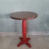 Pamono Lacquered Coffee Table with Round Top Hot