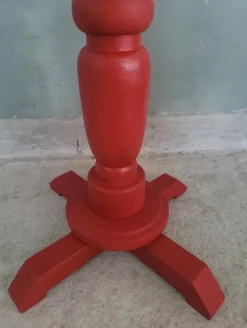 Pamono Lacquered Coffee Table with Round Top Hot