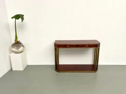 Pamono Lacquered Console by Jean Claude Mahey, 1970s Best