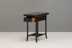 Pamono Lacquered Occasional Card Table, 1890s Clearance