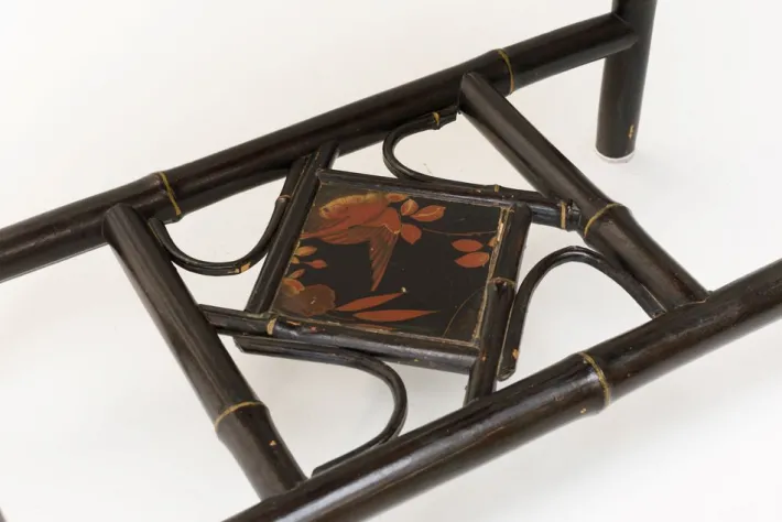 Pamono Lacquered Occasional Card Table, 1890s Clearance