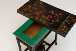 Pamono Lacquered Occasional Card Table, 1890s Clearance