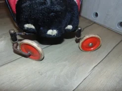 Pamono Ladybug Childrens Chair on Wheels from Steiff, 1960s