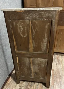 Pamono Ladys Secretary in Noble Wood Marquetry Depicting Floral Scrolls and Vase Best