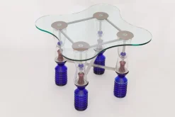 Pamono Lambert Crystal Gaming Table from Van Praet & Val Saint Discount