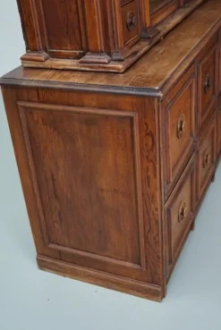 Pamono Large Antique German Pitch Pine Corner Apothecary Cabinet, 1900s Online