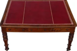 Pamono Large Antique Partner's Writing Desk, 1840s Hot