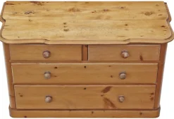 Pamono Large Antique Pine Chest of Drawers, 1800s Online