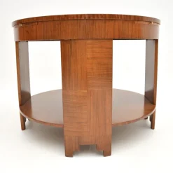 Pamono Large Art Deco Walnut Coffee Table, 1920s Online