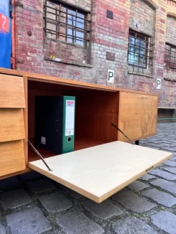 Pamono Large Ash Lowboard, 1970s New